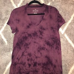 Tie dye American Eagle shirt